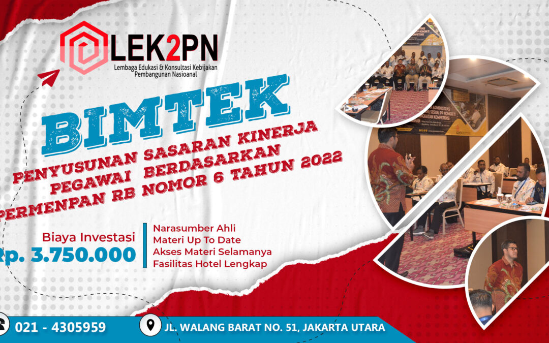 BIMTEK PENYUSUNAN SASARAN KINERJA PEGAWAI DAN PENILAIAN PRESTASI KERJA PEGAWAI ASN