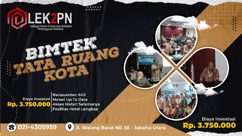 MATERI BIMTEK TATA KOTA