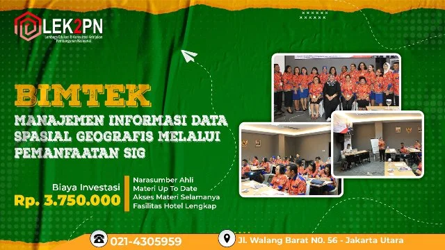 BIMTEK-MANAJEMEN-INFORMASI-DATA-SPASIAL-GEOGRAFIS-MELALUI-PEMANFAATAN-SIG BIMTEK MANAJEMEN INFORMASI DATA SPASIAL GEOGRAFIS MELALUI PEMANFAATAN SIG