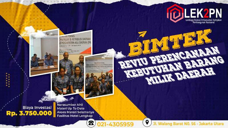 BIMTEK-REVIU-PERENCANAAN-KEBUTUHAN-BARANG-MILIK-DAERAH BIMTEK REVIU PERENCANAAN KEBUTUHAN BARANG MILIK DAERAH