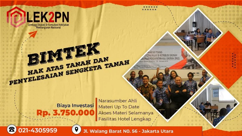 BIMTEK-HAK-ATAS-TANAH-DAN-PENYELESAIAN-SENGKETA-TANAH BIMTEK HAK ATAS TANAH DAN PENYELESAIAN SENGKETA TANAH