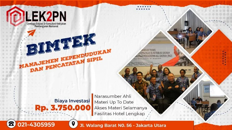 BIMTEK-MANAJEMEN-KEPENDUDUKAN-DAN-PENCATATAN-SIPIL Bimtek Manajemen Kependudukan dan Pencatatan Sipil