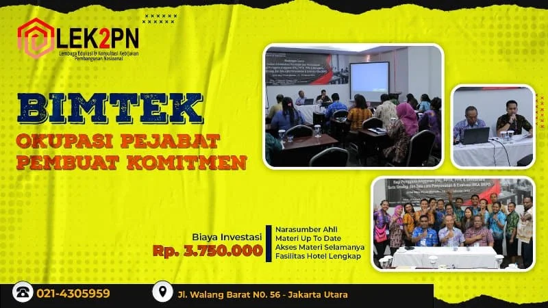 BIMTEK-OKUPASI-PEJABAT-PEMBUAT-KOMITMEN BIMTEK OKUPASI PEJABAT PEMBUAT KOMITMEN