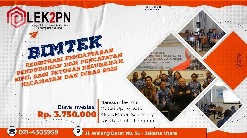 BIMTEK-REGISTRASI-PENDAFTARAN-PENDUDUKAN-DAN-PENCATATAN-SIPIL-BAGI-PETUGAS-KELURAHAN,-KECAMATAN-DAN-DINAS-2023 Bimtek Registrasi Pendaftaran Kependudukan dan Pencatatan Sipil Bagi Petugas Kelurahan, Kecamatan dan Dinas