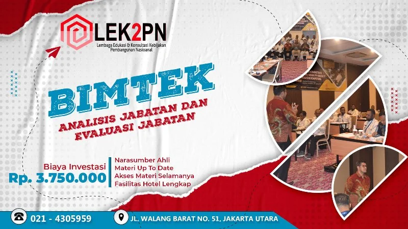 Bimtek Analisis Jabatan dan Evaluasi Jabatan