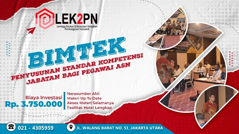 Bimtek Penyusunan Standar Kompetensi Jabatan Bagi Pegawai ASN