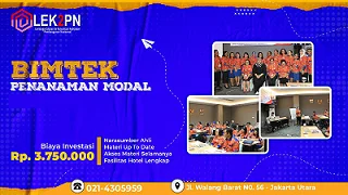 MATERI BIMTEK PENANAMAN MODAL MATERI BIMTEK PENANAMAN MODAL