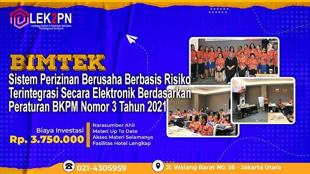 Bimtek-Sistem-Perizinan-Berusaha-Berbasis-Risiko-Terintegrasi-Secara-Elektronik-Berdasarkan-Peraturan-BKPM-Nomor-3-Tahun-2021 Bimtek Sistem Perizinan Berusaha Berbasis Risiko Terintegrasi Secara Elektronik Berdasarkan Peraturan BKPM Nomor 3 Tahun 2021