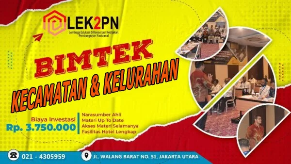 DIKLAT KECAMATAN & KELURAHAN