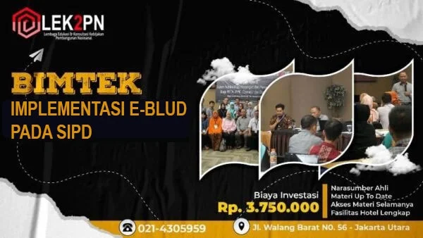 BIMTEK IMPLEMENTASI E-BLUD PADA SIPD