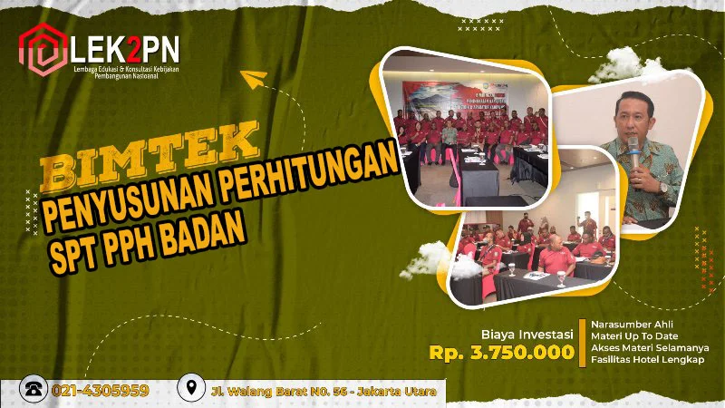 Bimtek Penyusunan Perhitungan SPT PPH Badan
