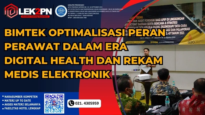BIMTEK OPTIMALISASI PERAN PERAWAT DALAM ERA DIGITAL HEALTH DAN REKAM MEDIS ELEKTRONIK (NEW 2026)