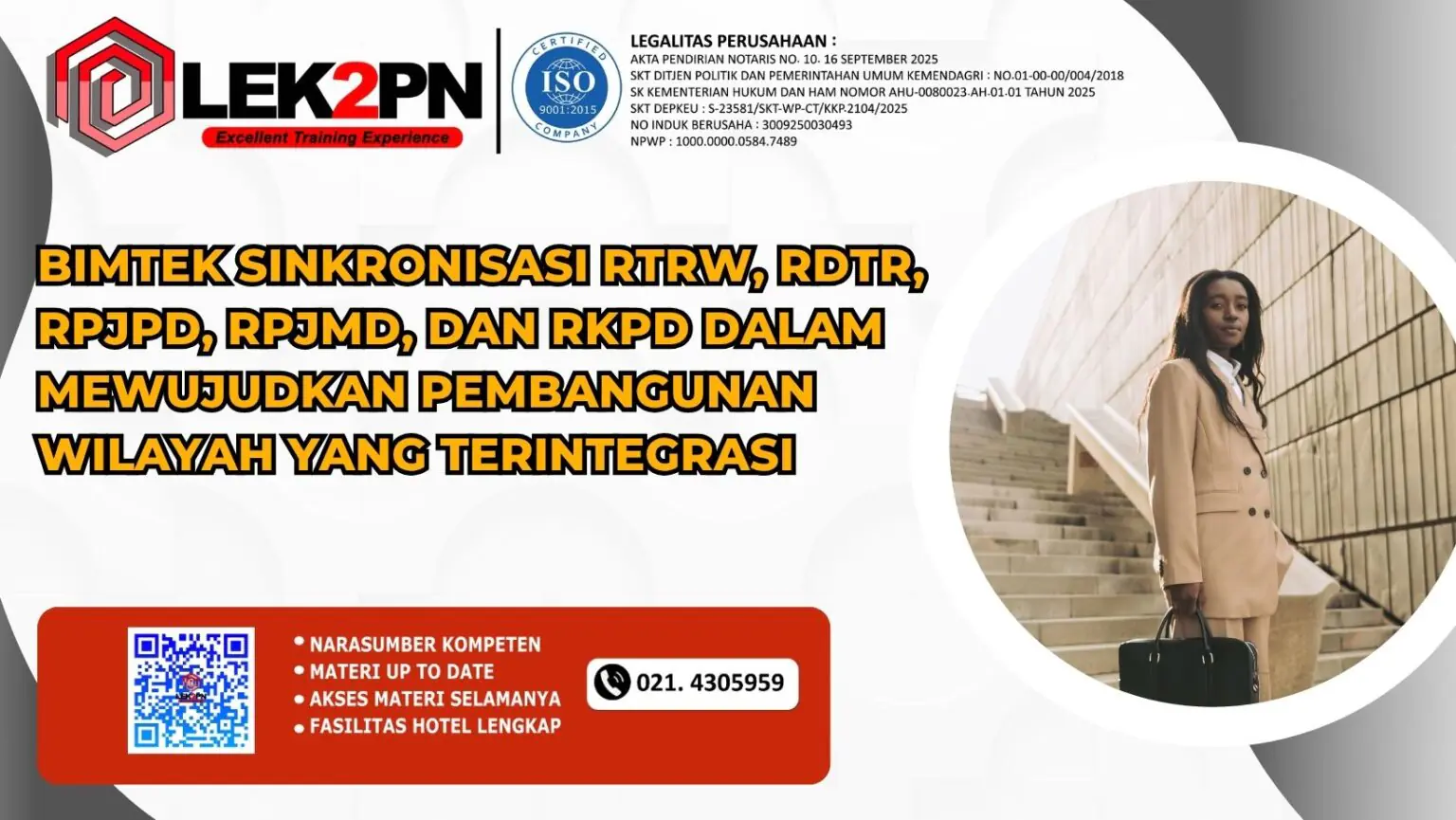 Bimtek Sinkronisasi RTRW, RDTR, RPJPD, RPJMD, dan RKPD dalam Mewujudkan Pembangunan Wilayah yang Terintegrasi